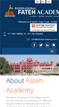 Mobile Screenshot of fatehacademy.com